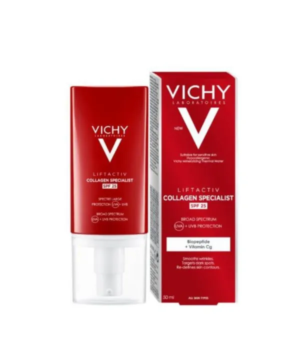 VICHY <br> קרם אנטי-אייג'ינג מתקדם הכולל הגנה מקרני UVB + UVA