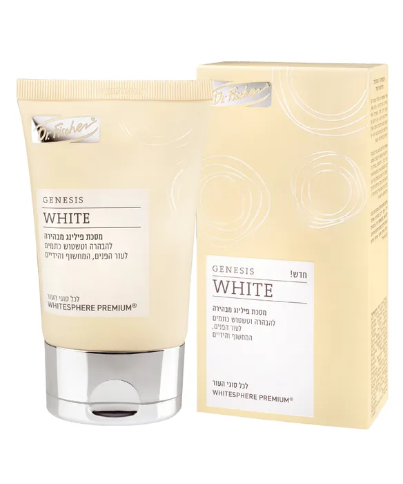 DR. F I S C H E R - WHITE <br> מסכת פילינג מבהירה 125מ"ל