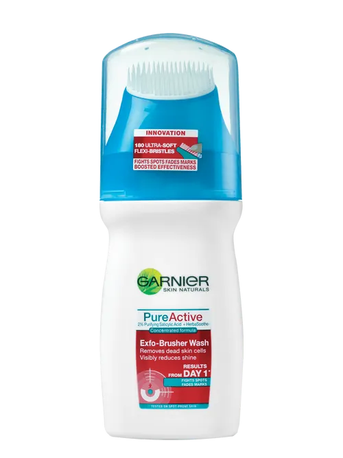 G A R N I E R - PURE ACTIVE <br> ג'ל ניקוי לעור שמן 150מ"ל