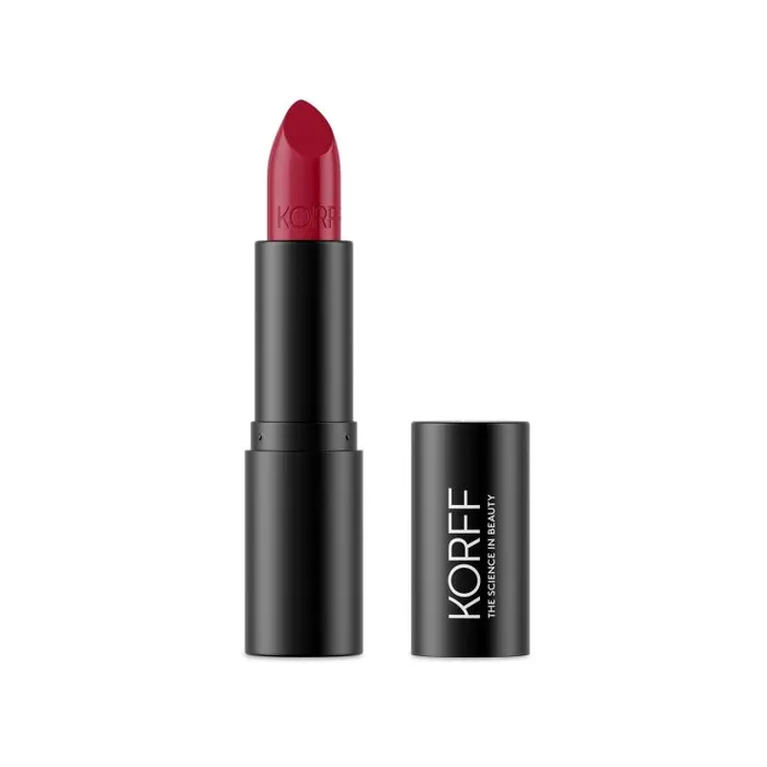KORFF CREAMY COLLAGEN LIPSTICK 05 RED <br> שפתון קרמי מאט 05