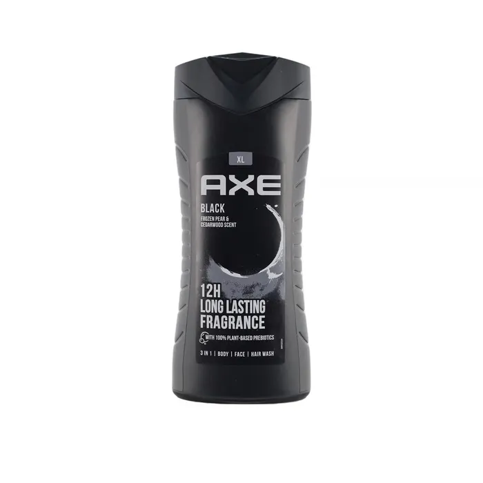 AXE - black 3in1 גל רחצה גוף,פנים,שיער