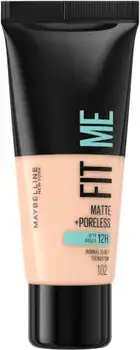 M A Y B E L L I N E <br> FIT ME MATTE +PORELESS מייק אפ 102