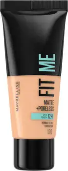 M A Y B E L L I N E  <br> FIT ME MATTE +PORELESS מייק אפ 120
