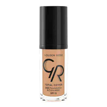 G O L D E N R O S E <br> TOTAL COVER 2in1 FOUNDATION & CONCEALER 16