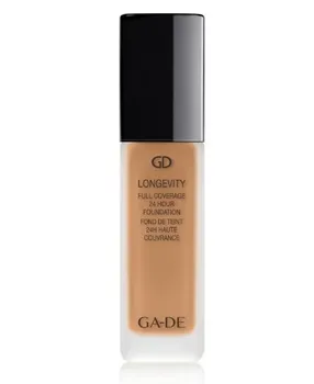 GADE LONGEVITY FULL COVERAGE 24H FOUNDATION 553 FAIR TAN <br> גייד מייק אפ עם כיסוי מלא ועמיד ל- 24 שעות 553