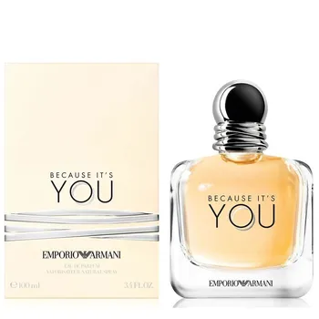 BECAUSE IT'S YOU - EMPORIO ARMANI <br> א.ד.פ לאשה 100מ״ל