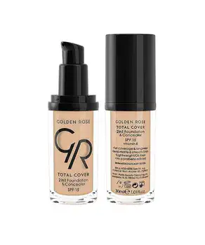 G O L D E N R O S E <br> TOTAL COVER 2in1 FOUNDATION & CONCEALER 06