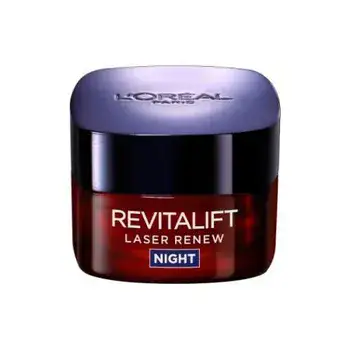 L' O R E A L - LASER RENEW <br> קרם מסכת אנטי אייג'ינג מתקדם לילה 50מ"ל