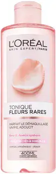 L' O R E A L - FINE FLOWERS TONER <br> מי פנים עם תמציות פרחים עדינים 400מ"ל