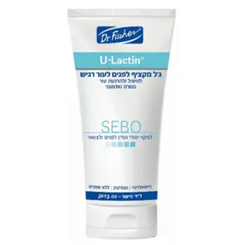 DR. F I S C H E R - U LACTIN SEBO <br> גל ניקוי טיפולי עדין ויסודי 150מ"ל