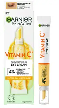 G A R N I E R - SKIN CTIVE <br> קרם עיניים ויטמין C 15מ"ל