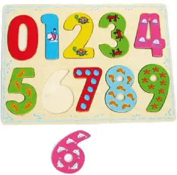 בייבי סמארט - פאזל מספרים <br> + 18 חודשים