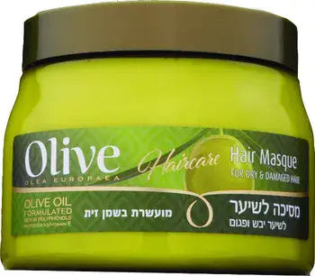 OLIVE - מסיכה לשיער <br> מועשרת בשמן זית לשיער יבש ופגום
