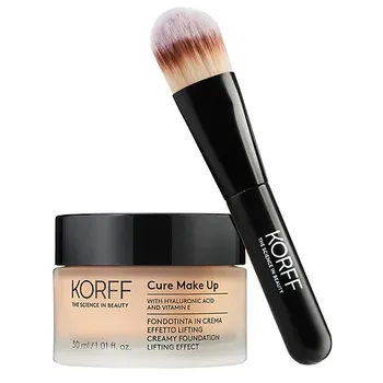 KORFF CREAMY FOUNDATION LIFTING EFFECT <br> קורף מייק אפ ליפטינג 01 בצנצנת לכיסוי מושלם