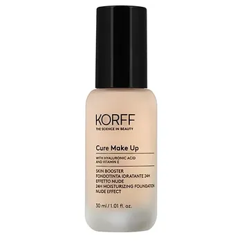 KORFF 24H MOISTURIZING FOUNDATION NUDE EFFECT 03<br> קורף מייק אפ לחות 24 שעות 03