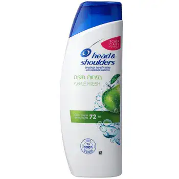 HEAD&SHOULDERS - שמפו למניעת קשקשים בניחוח תפוח