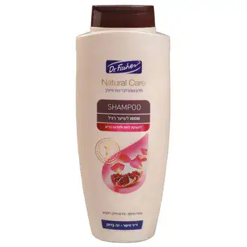 Dr.FISCHER - NATURAL CARE שמפו לשיער רגיל <br> תמציות ורדים ורימונים