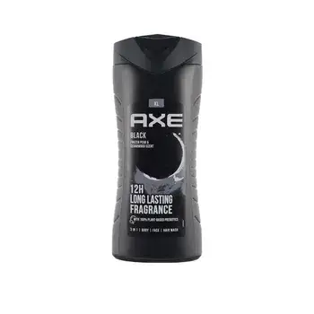 AXE - black 3in1 גל רחצה גוף,פנים,שיער